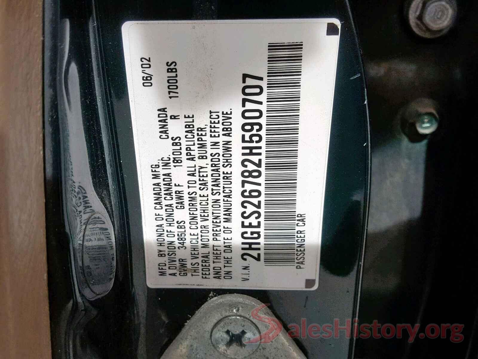 JA4AT4AA4JZ069775 2002 HONDA CIVIC