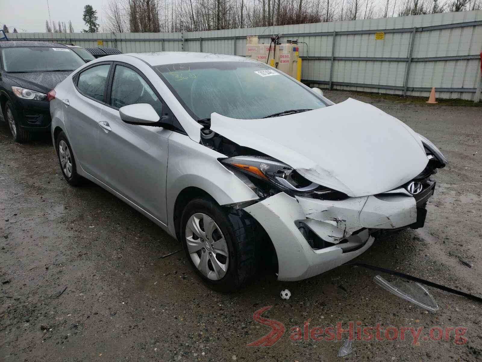 5NPDH4AE2GH768894 2016 HYUNDAI ELANTRA