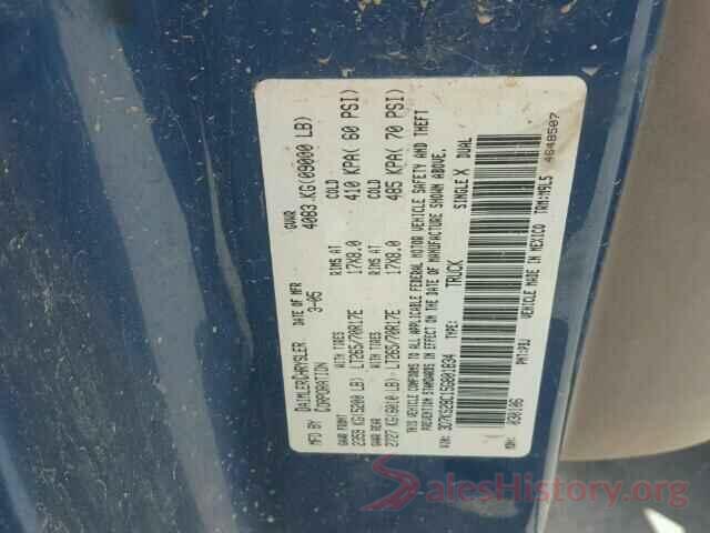 5N1AR2MN5GC647591 2005 DODGE RAM 2500