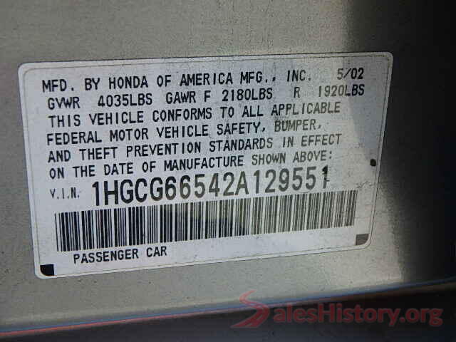 1V2GP2CA8MC519794 2002 HONDA ACCORD