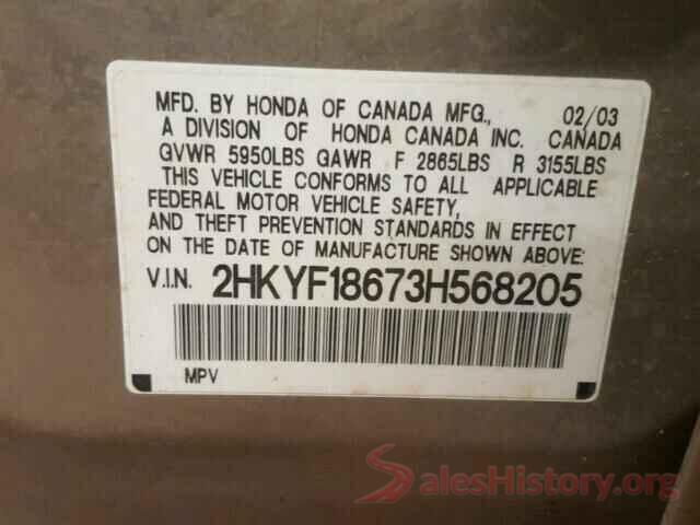 JN8AT2MVXKW378957 2003 HONDA PILOT