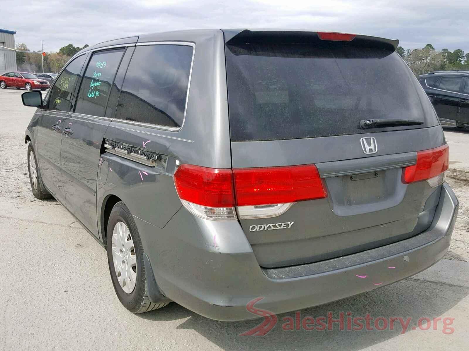 5NPE34AF0JH593449 2008 HONDA ODYSSEY LX