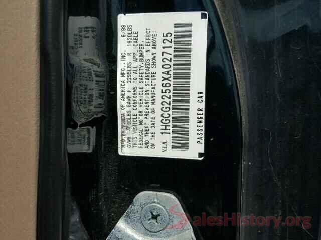 3N1CN7AP4HK421830 1999 HONDA ACCORD