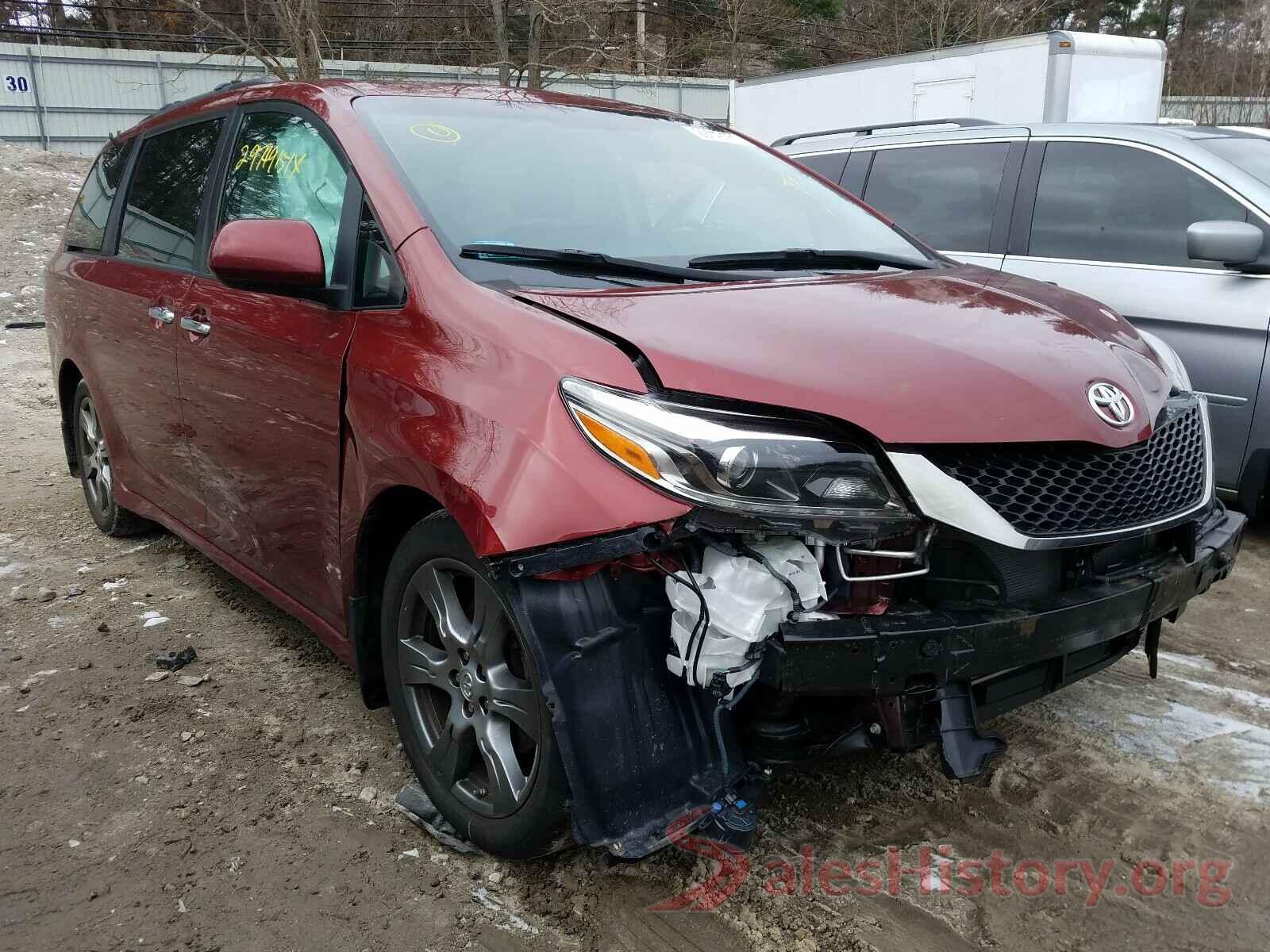 5TDXZ3DC9HS811637 2017 TOYOTA SIENNA