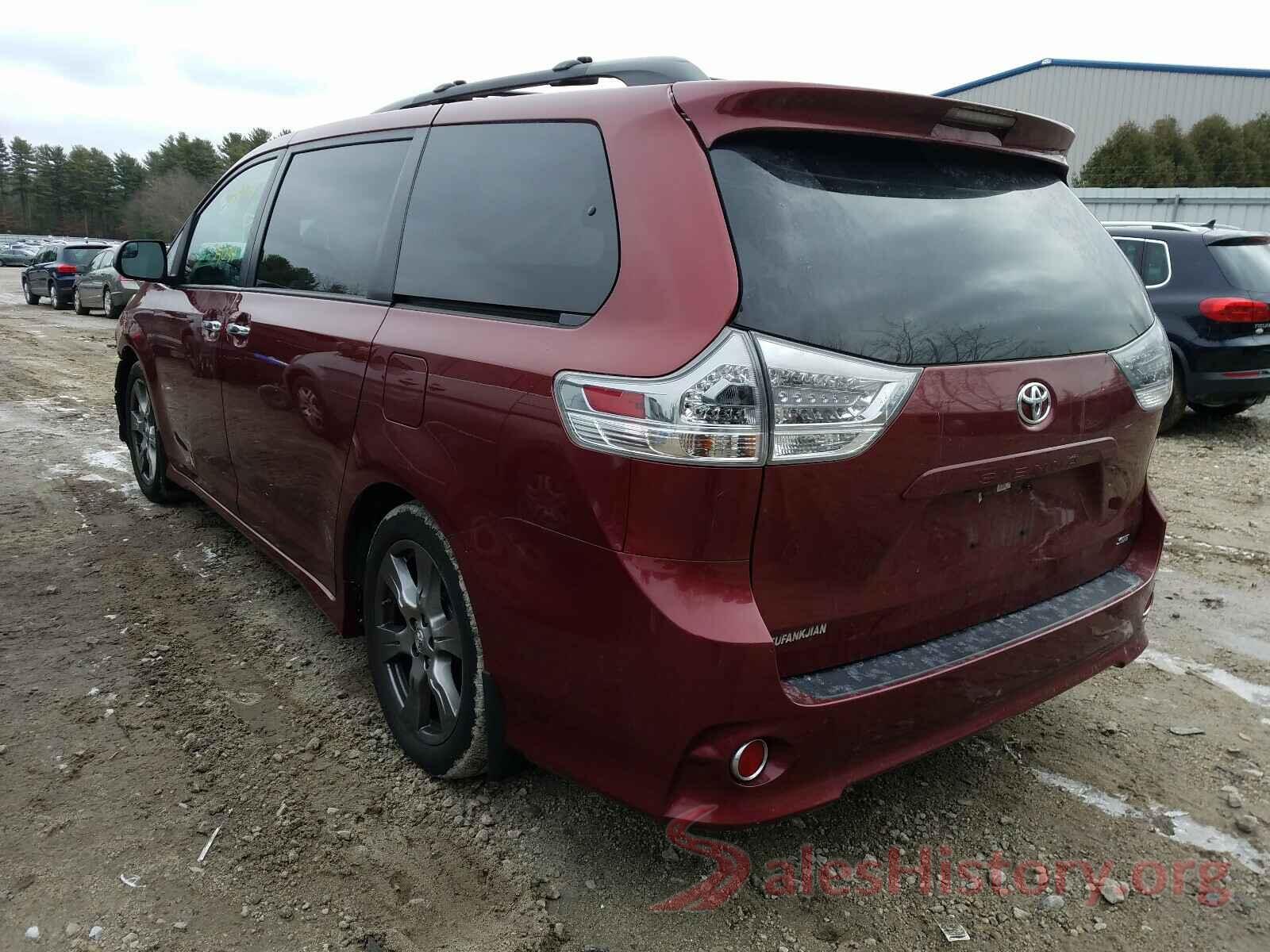 5TDXZ3DC9HS811637 2017 TOYOTA SIENNA