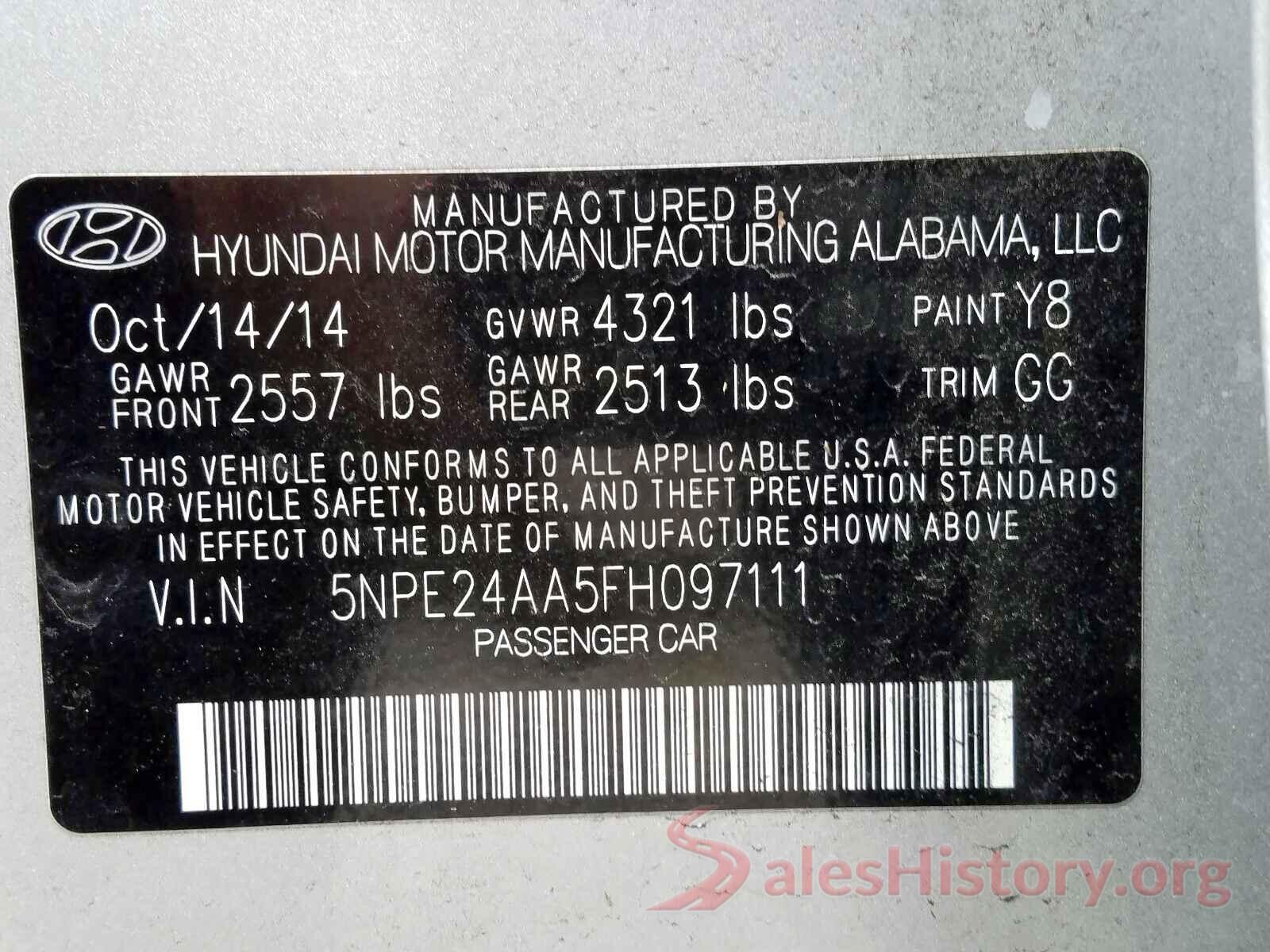 JM3KE2CY0G0622879 2015 HYUNDAI SONATA