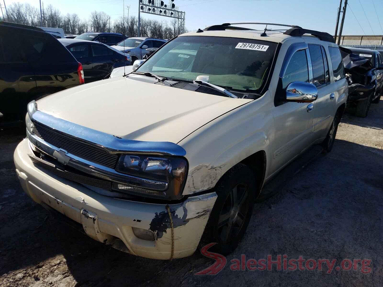 JN8AY2ND2J9052445 2004 CHEVROLET TRAILBLAZE