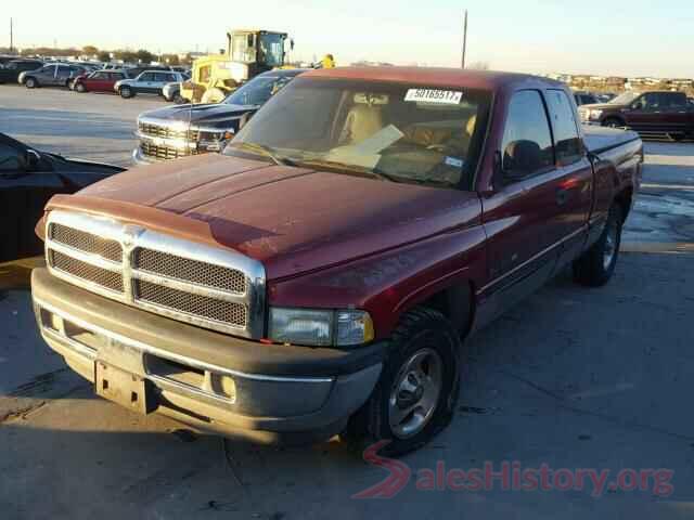 5J6RW1H56KA044345 1998 DODGE RAM 1500