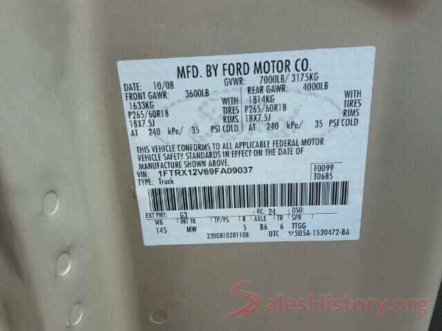 1FAHP2D86GG117079 2009 FORD F150