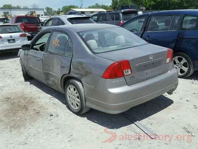 3VWCB7BU6KM162258 2004 HONDA CIVIC