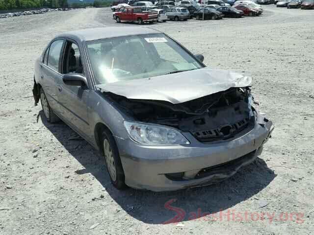 3VWCB7BU6KM162258 2004 HONDA CIVIC