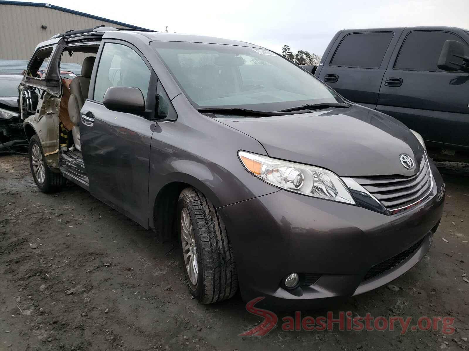 5TDYK3DC9GS695539 2016 TOYOTA SIENNA