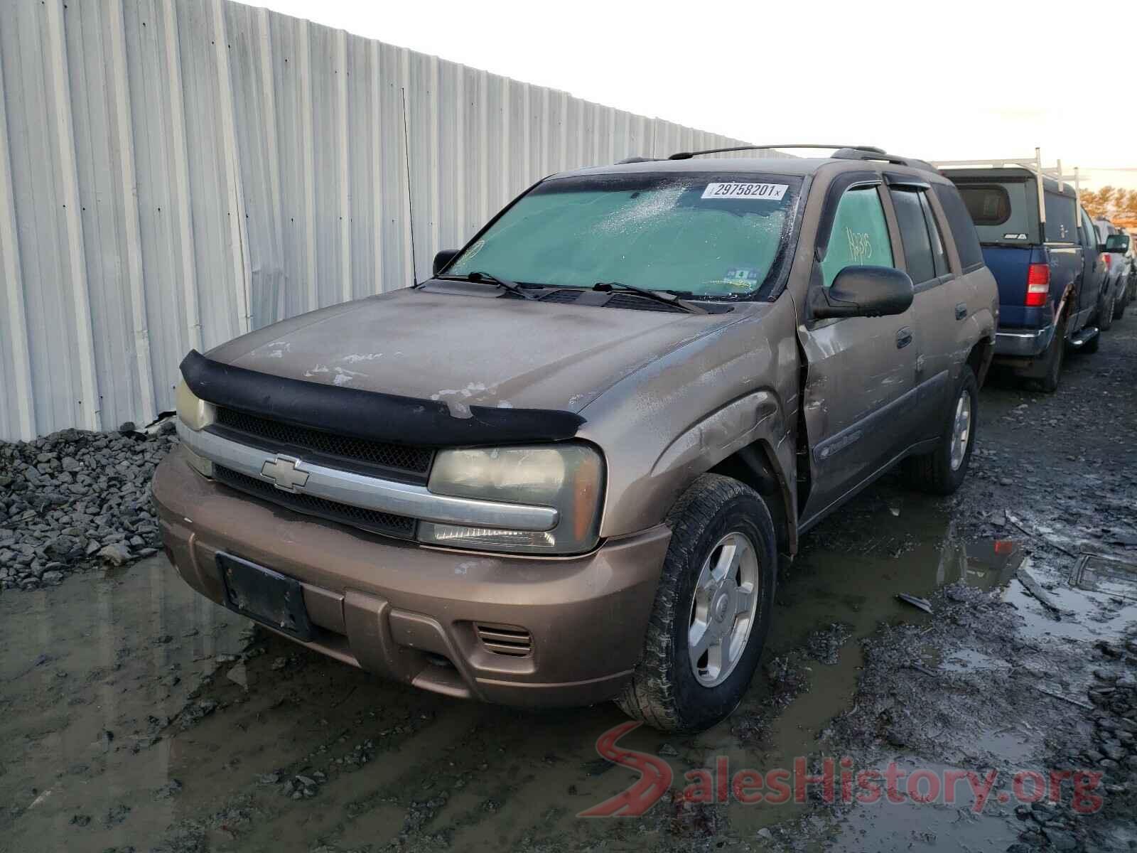 1FADP3K22GL387338 2003 CHEVROLET TRAILBLAZE