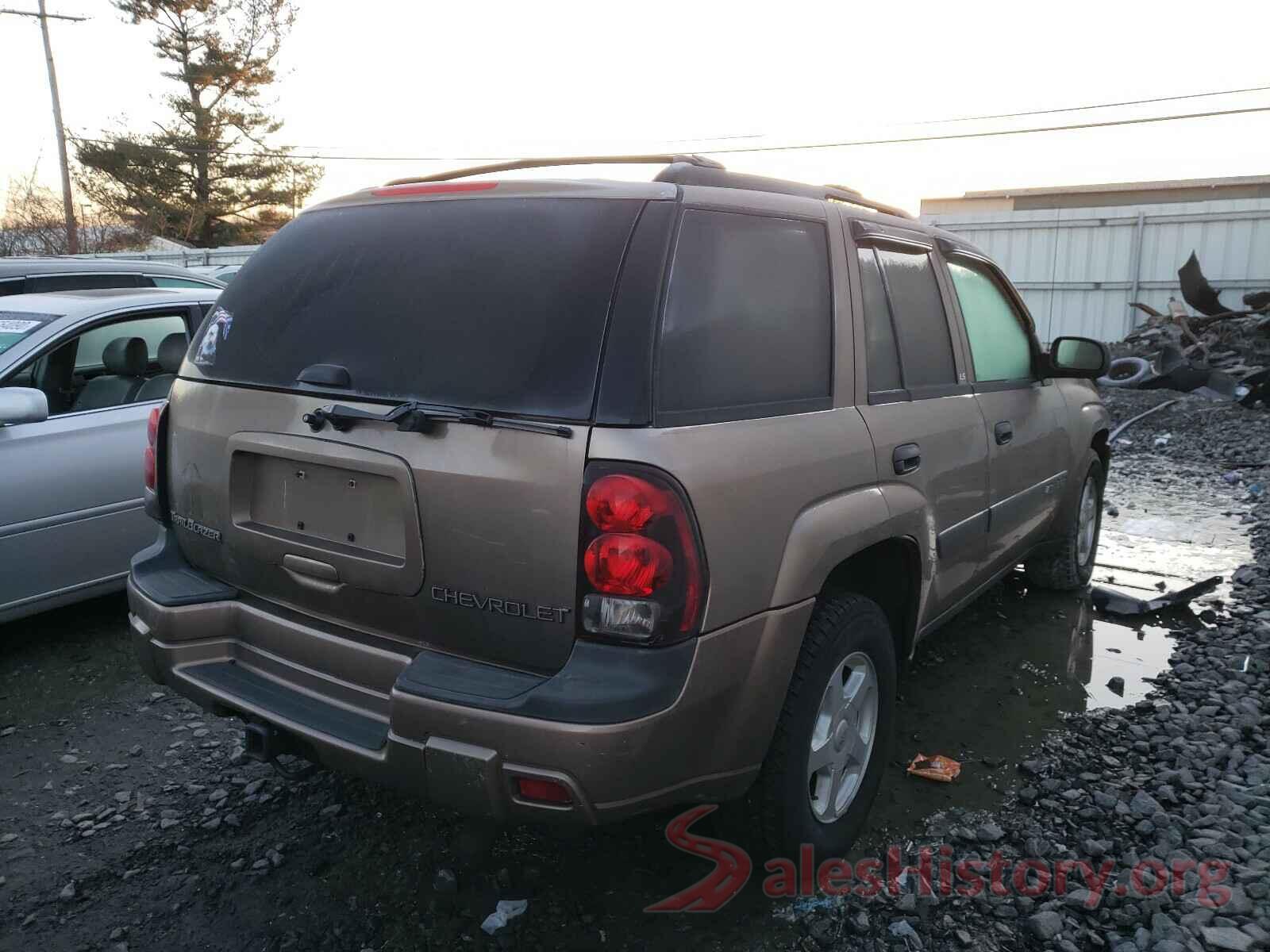 1FADP3K22GL387338 2003 CHEVROLET TRAILBLAZE