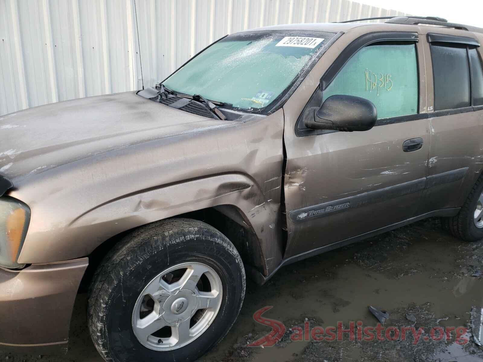 1FADP3K22GL387338 2003 CHEVROLET TRAILBLAZE