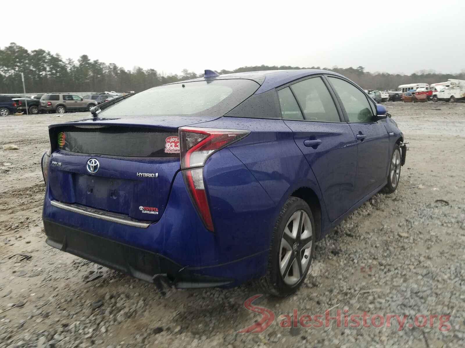 JTDKARFU0G3527789 2016 TOYOTA PRIUS