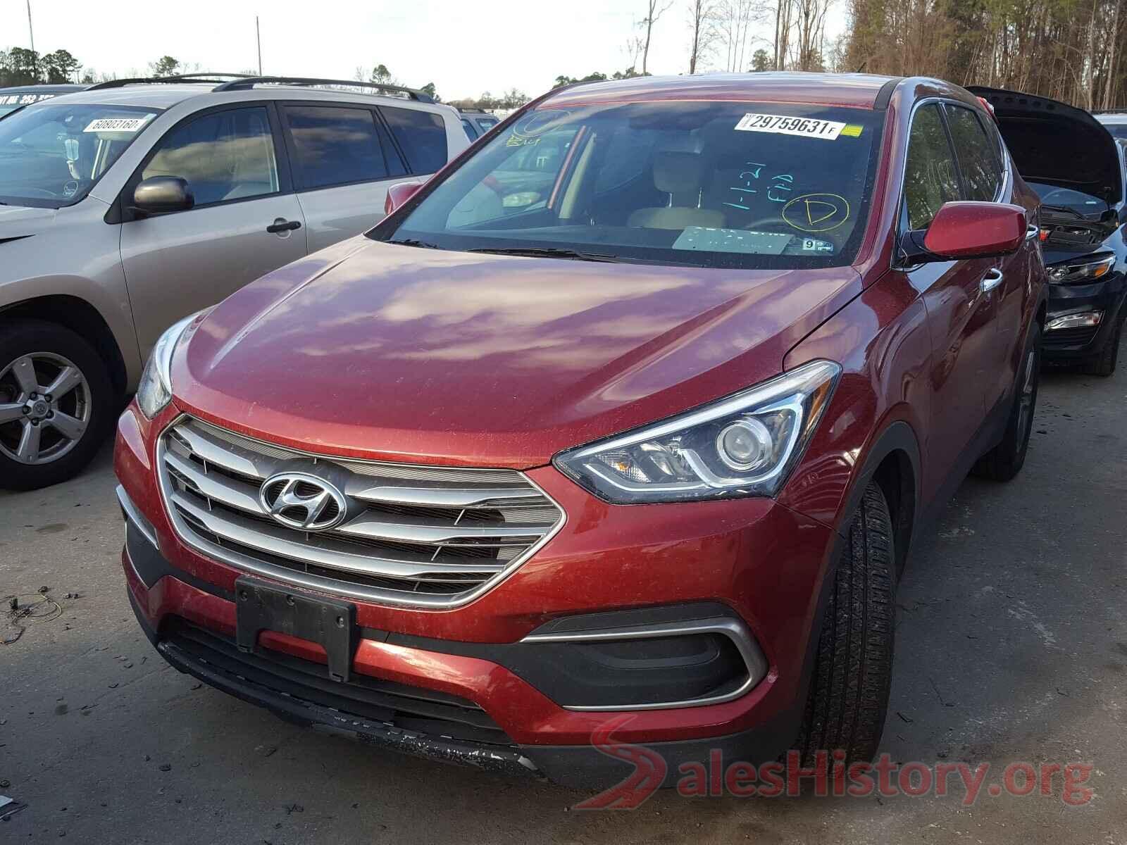 5XYZTDLB4JG531054 2018 HYUNDAI SANTA FE