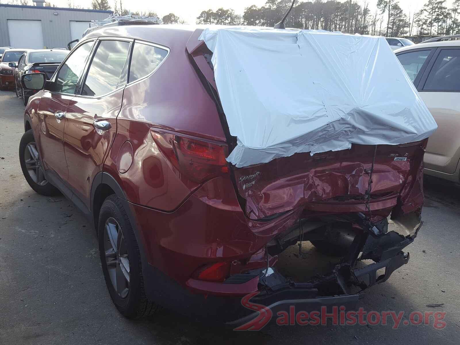 5XYZTDLB4JG531054 2018 HYUNDAI SANTA FE