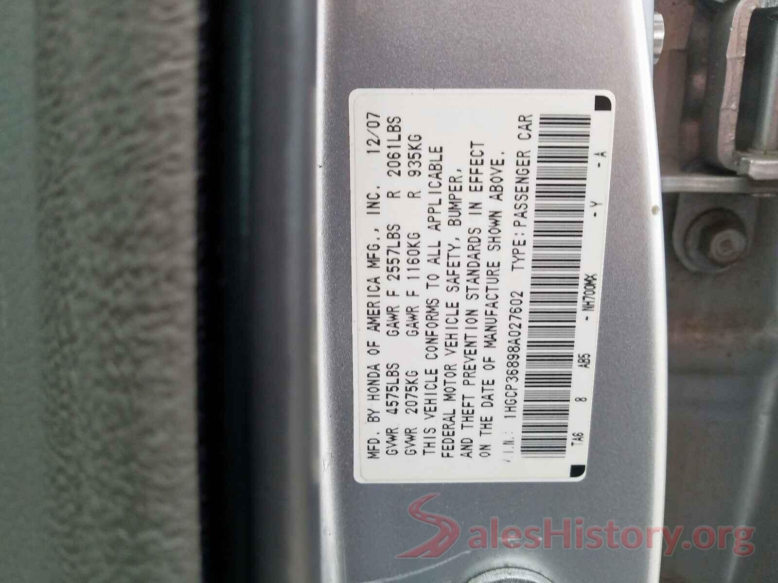 5YJSA1E23HF232546 2008 HONDA ACCORD