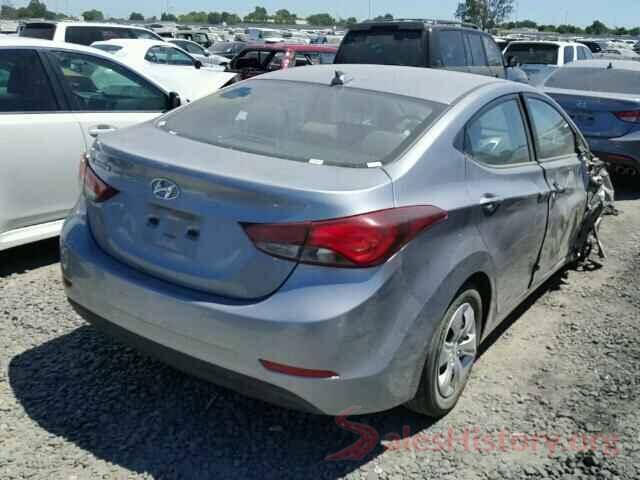 KNDPNCAC3M7905663 2016 HYUNDAI ELANTRA