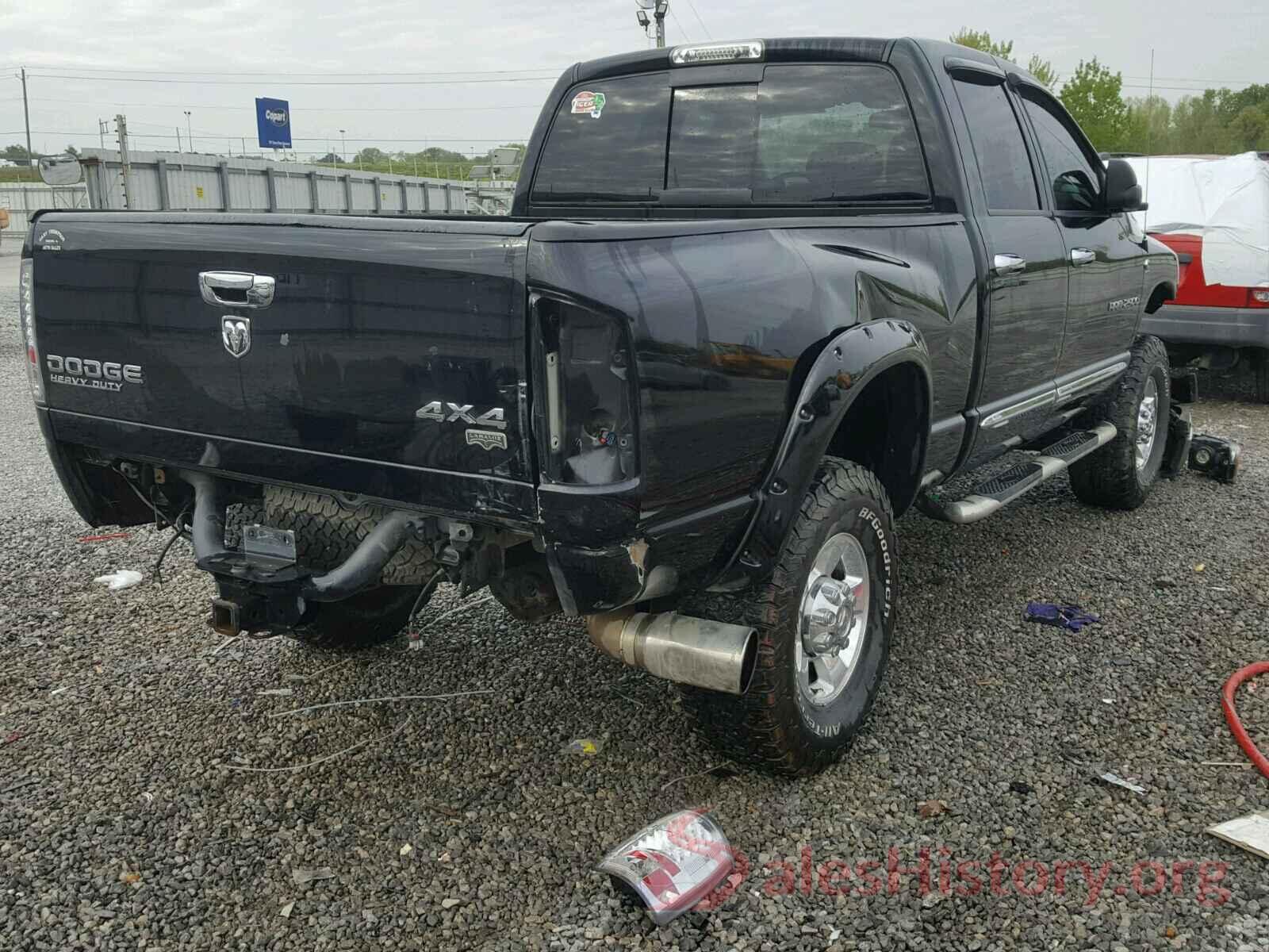 5YFBURHE2GP393341 2004 DODGE RAM 2500