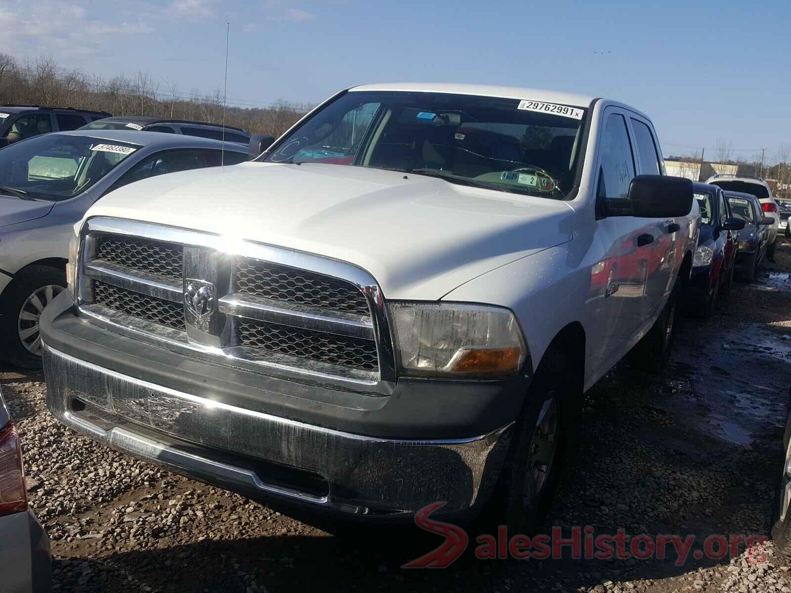 3TMCZ5AN2LM344392 2010 DODGE RAM 1500