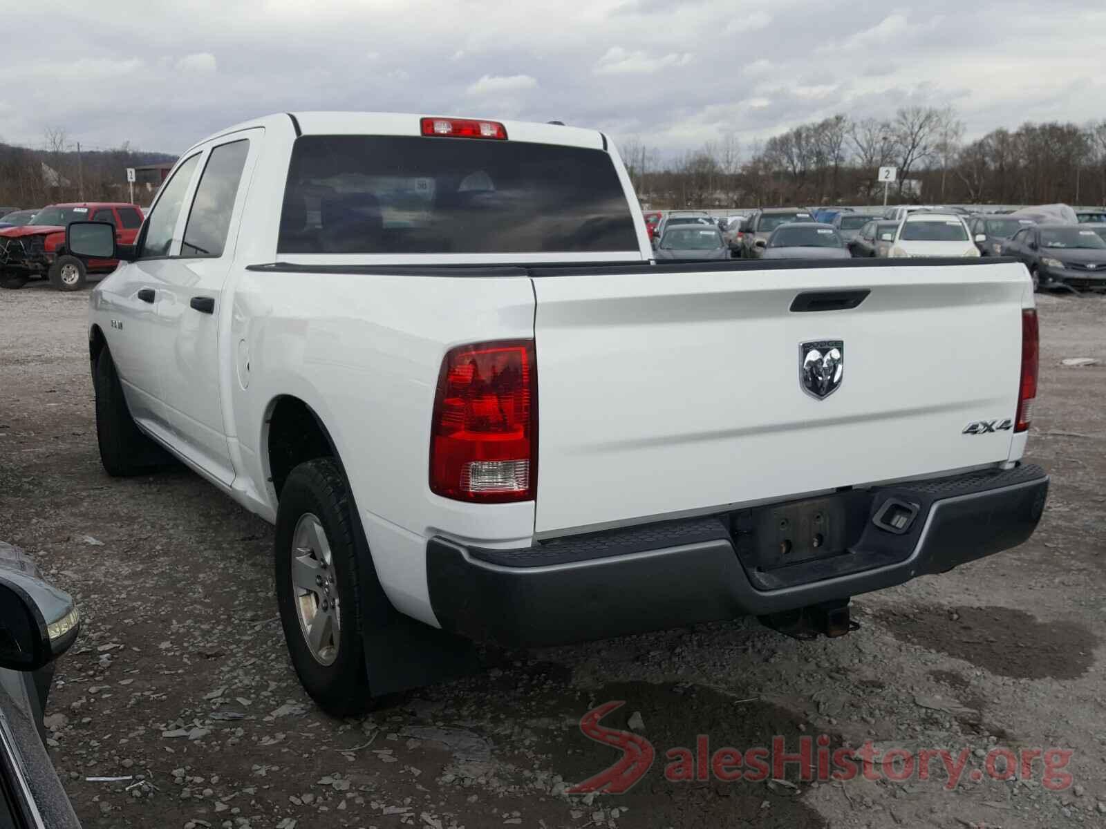 3TMCZ5AN2LM344392 2010 DODGE RAM 1500