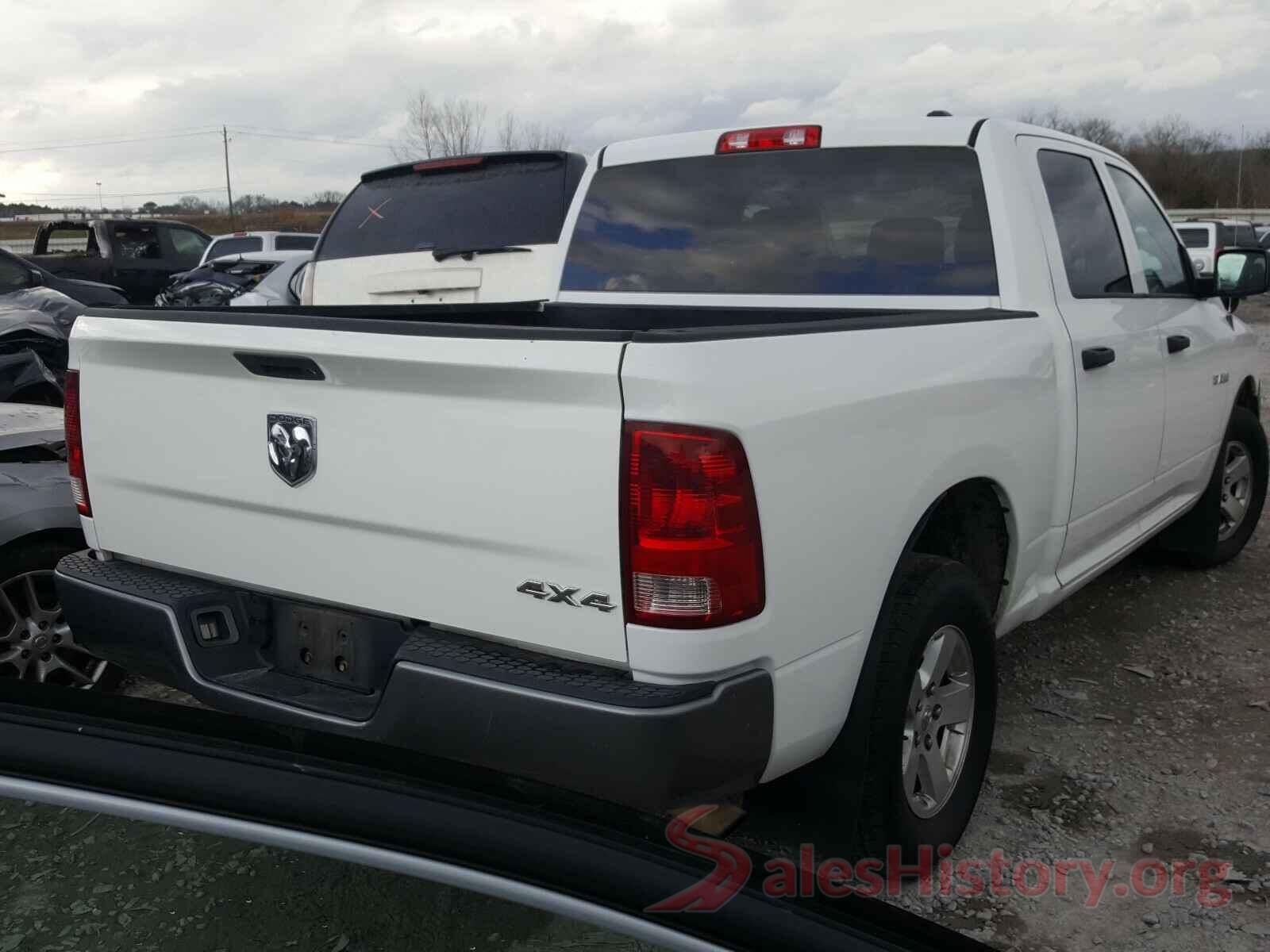 3TMCZ5AN2LM344392 2010 DODGE RAM 1500