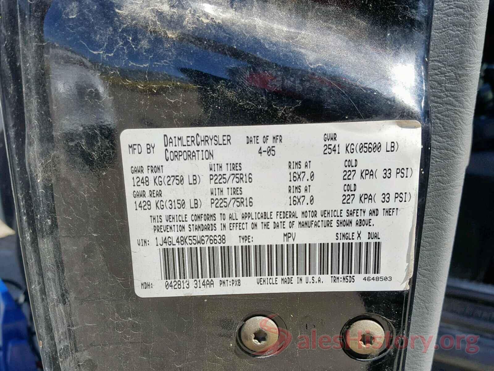 JTDKDTB30G1127082 2005 JEEP LIBERTY SP