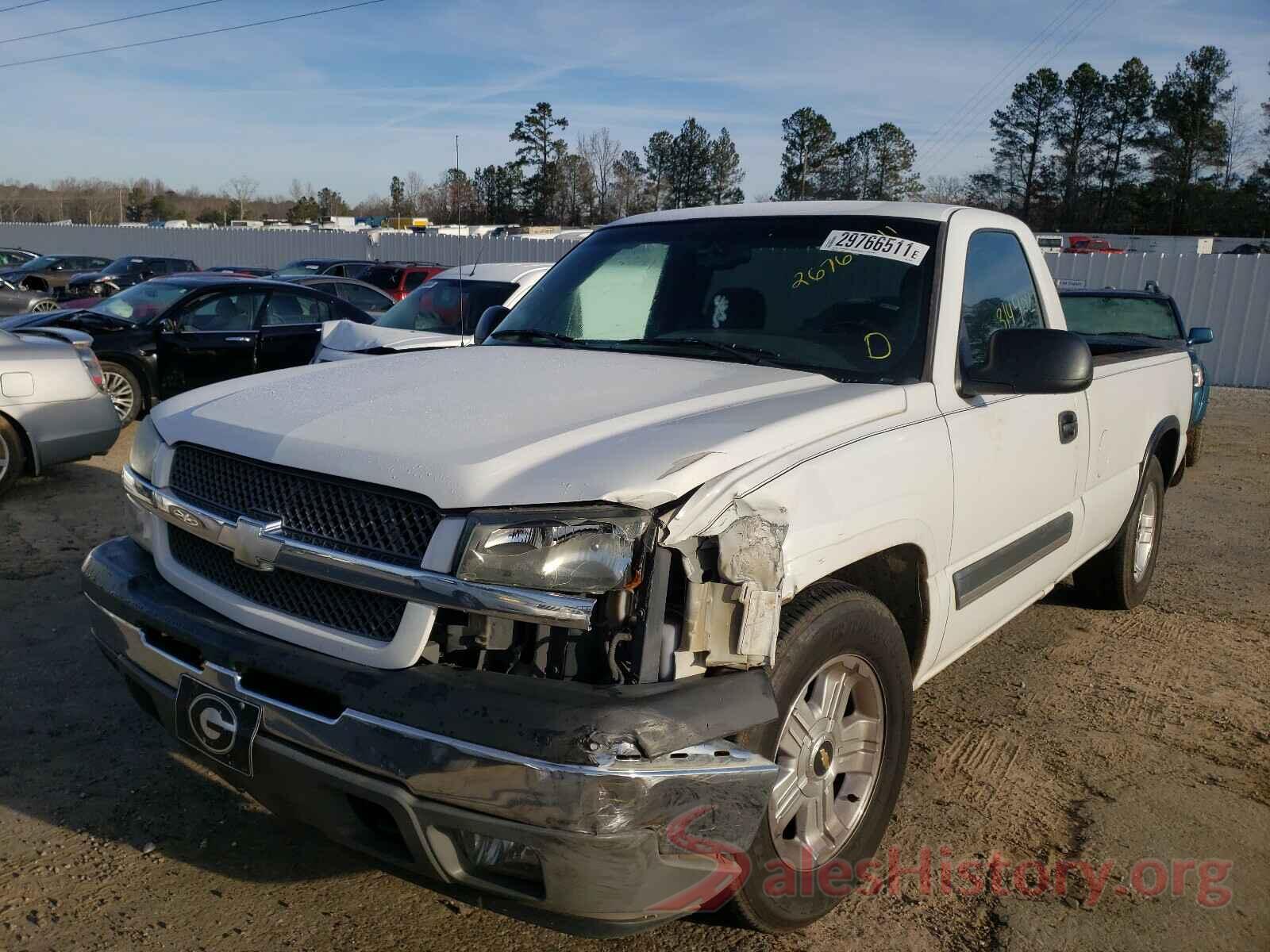 5TDZZRFH6KS350585 2005 CHEVROLET SILVERADO