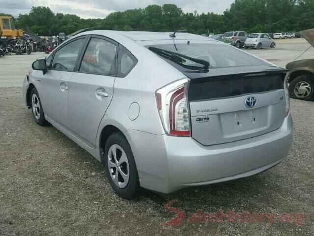 3VWC57BU7KM165970 2013 TOYOTA PRIUS