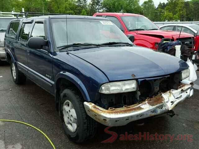 1GNEVGKW7KJ101512 2002 CHEVROLET S10