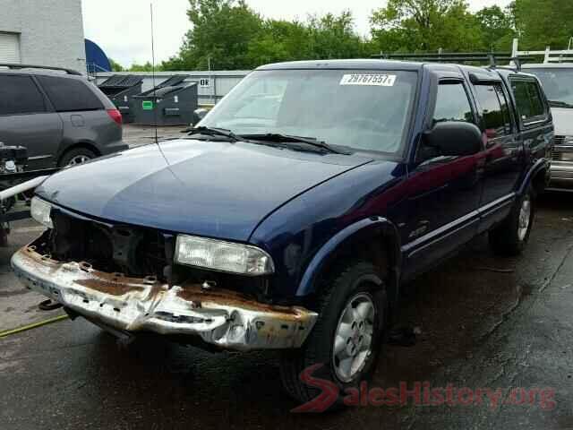 1GNEVGKW7KJ101512 2002 CHEVROLET S10