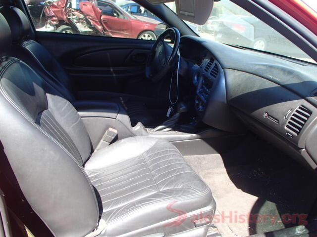 WD3FF1CD1KT013834 2001 CHEVROLET MONTECARLO