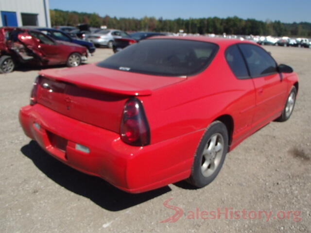 WD3FF1CD1KT013834 2001 CHEVROLET MONTECARLO