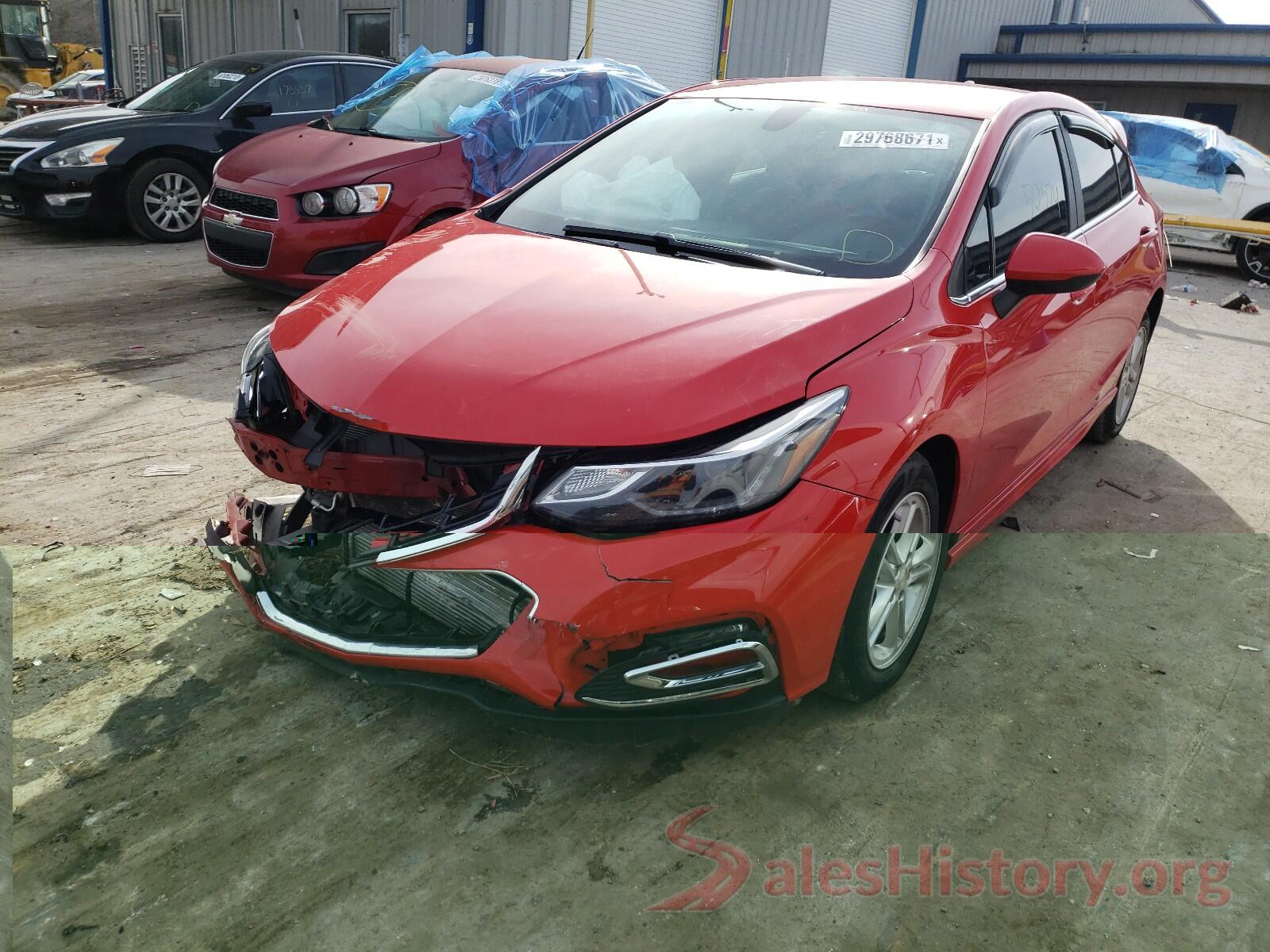 3G1BE6SM3JS652109 2018 CHEVROLET CRUZE