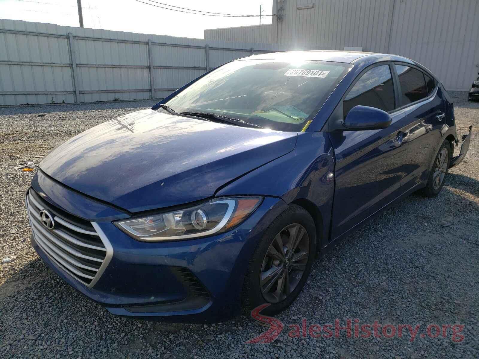 5NPD84LF9HH160135 2017 HYUNDAI ELANTRA