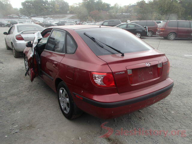 5YFBURHE0GP544421 2005 HYUNDAI ELANTRA