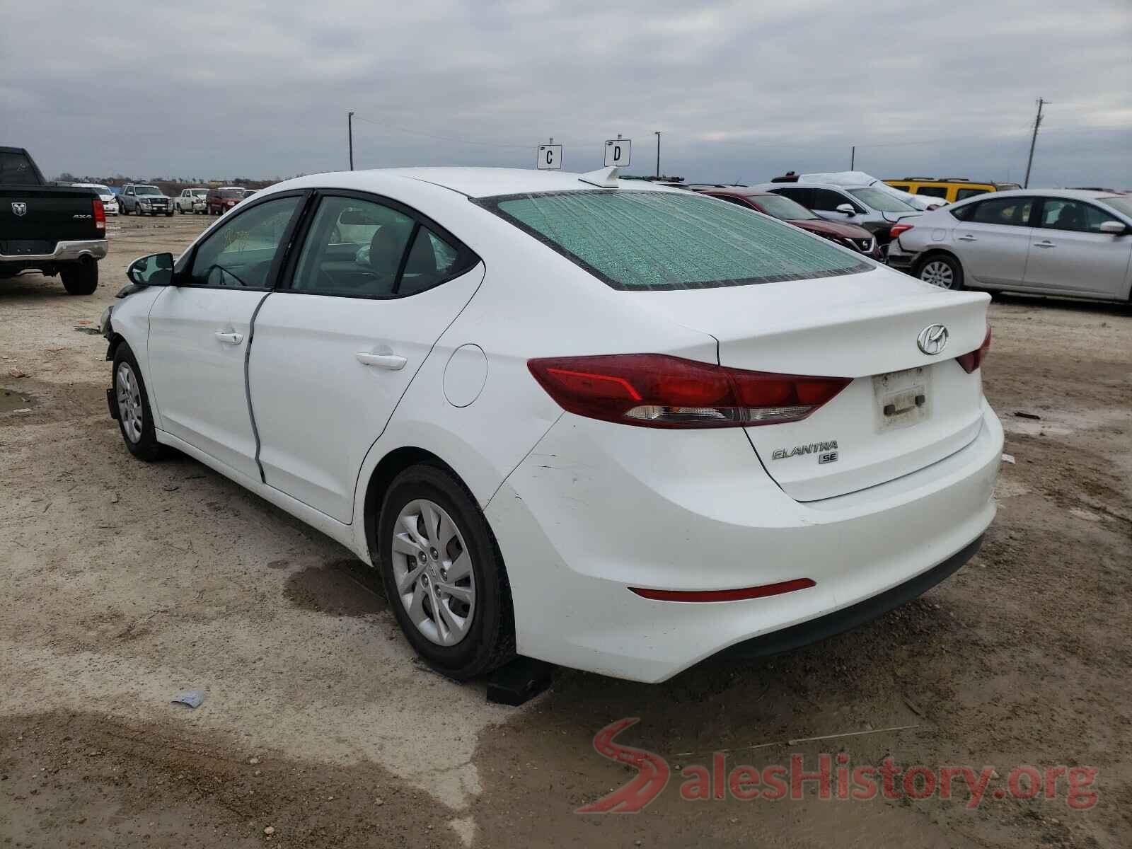 5NPD74LF2HH104881 2017 HYUNDAI ELANTRA