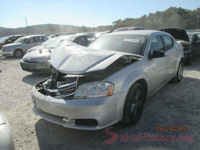 1N4AL3AP5GC123817 2012 DODGE AVENGER