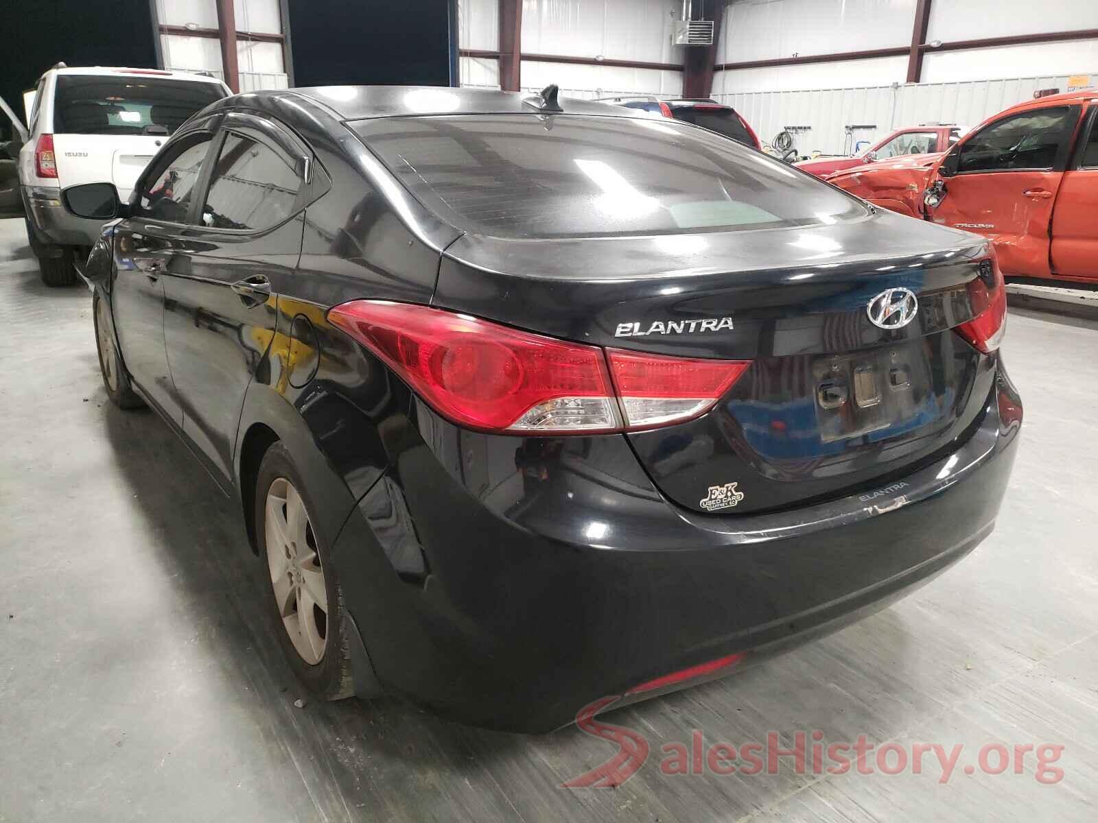 3VV0B7AX9LM166969 2012 HYUNDAI ELANTRA