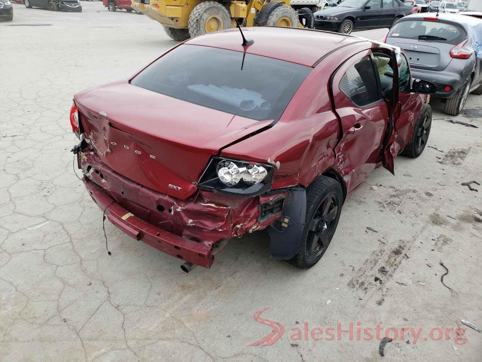 3KPF24AD2KE020659 2014 DODGE AVENGER