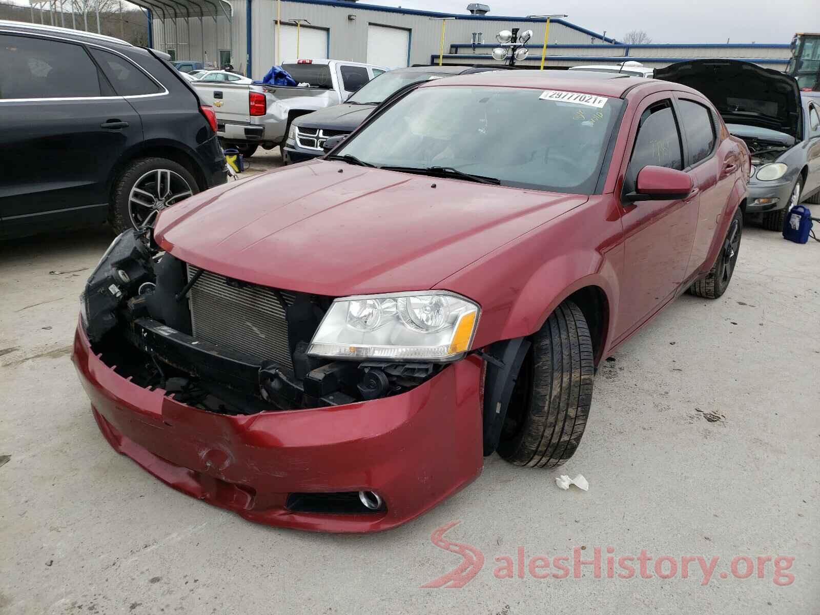 3KPF24AD2KE020659 2014 DODGE AVENGER