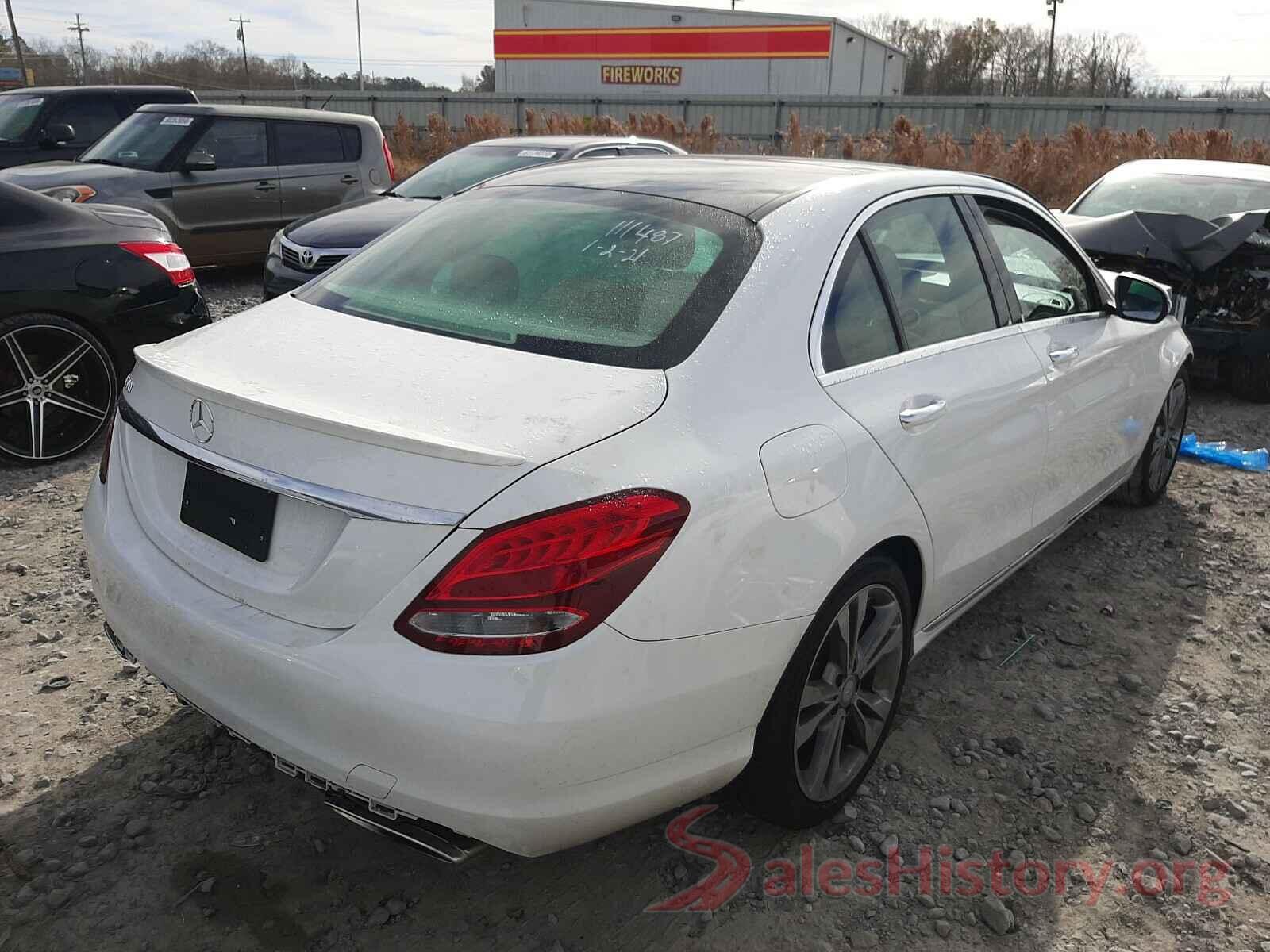 55SWF4JB5GU170168 2016 MERCEDES-BENZ C CLASS