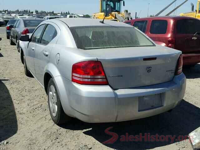 5YFBURHE8GP557708 2010 DODGE AVENGER