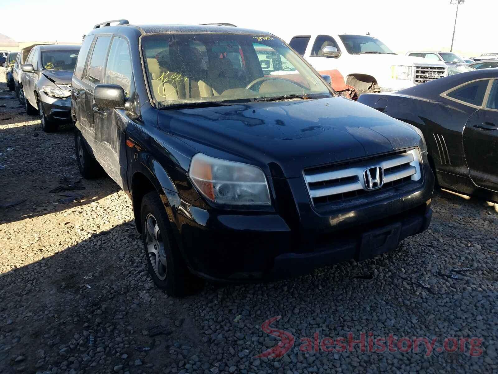 3VWD67AJ7GM318511 2007 HONDA PILOT