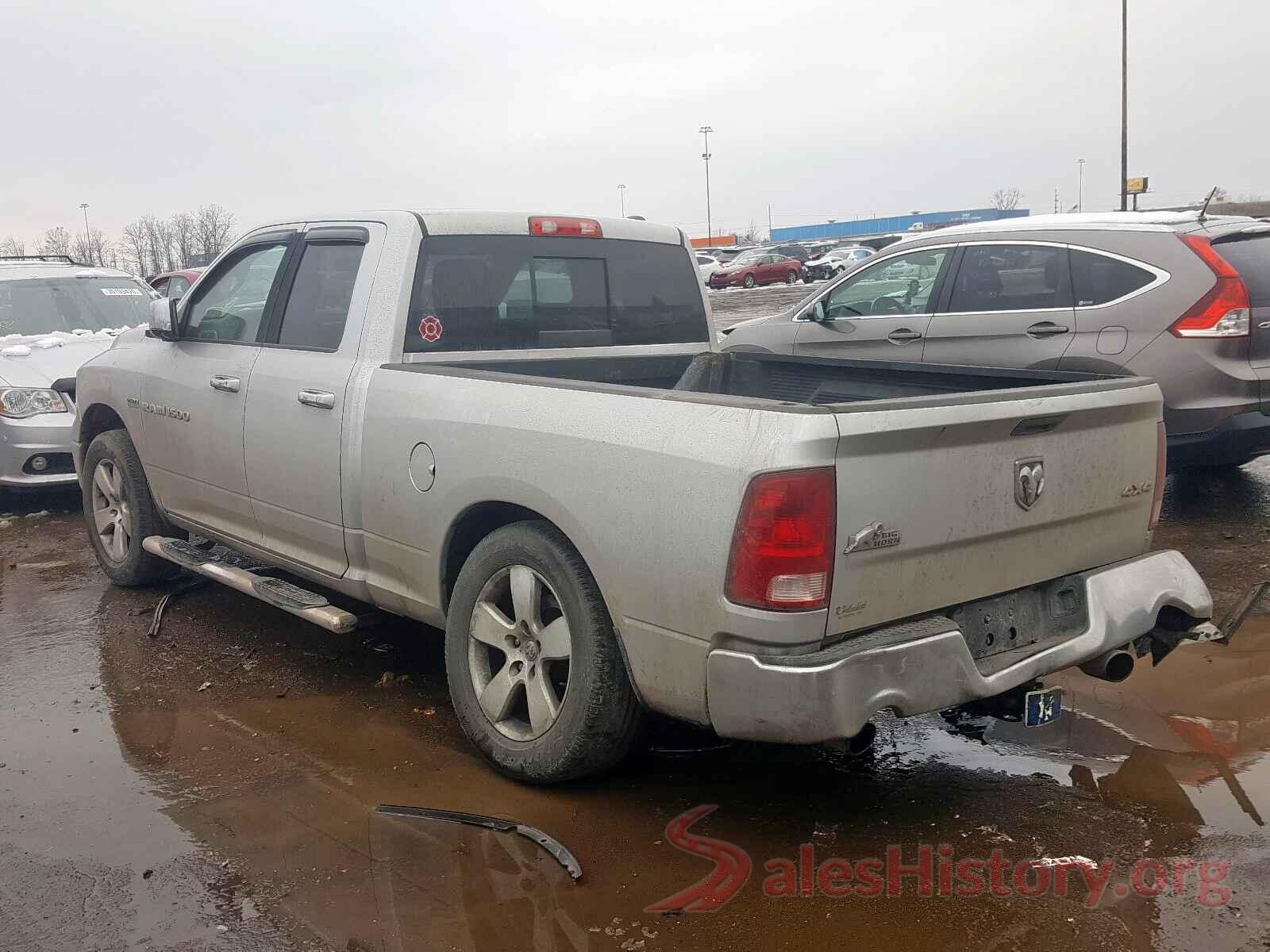 5TFRM5F12JX132744 2011 DODGE RAM 1500