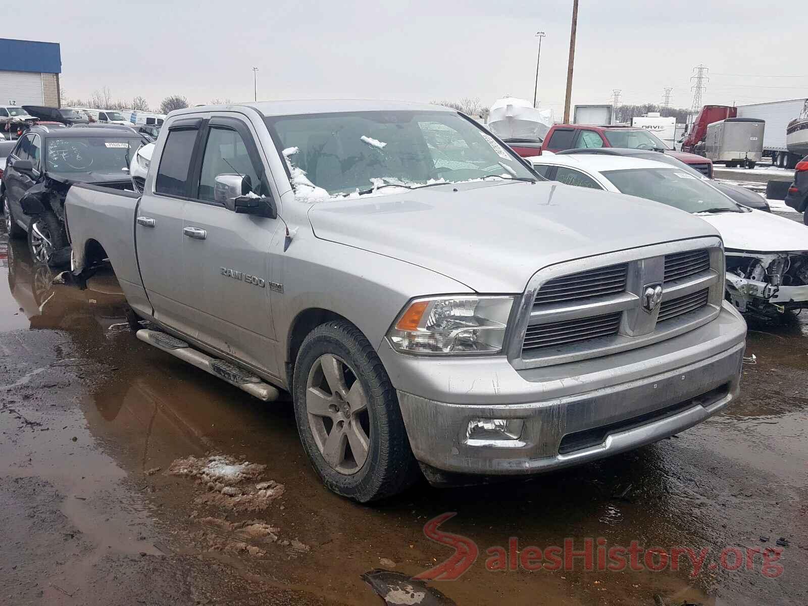 5TFRM5F12JX132744 2011 DODGE RAM 1500