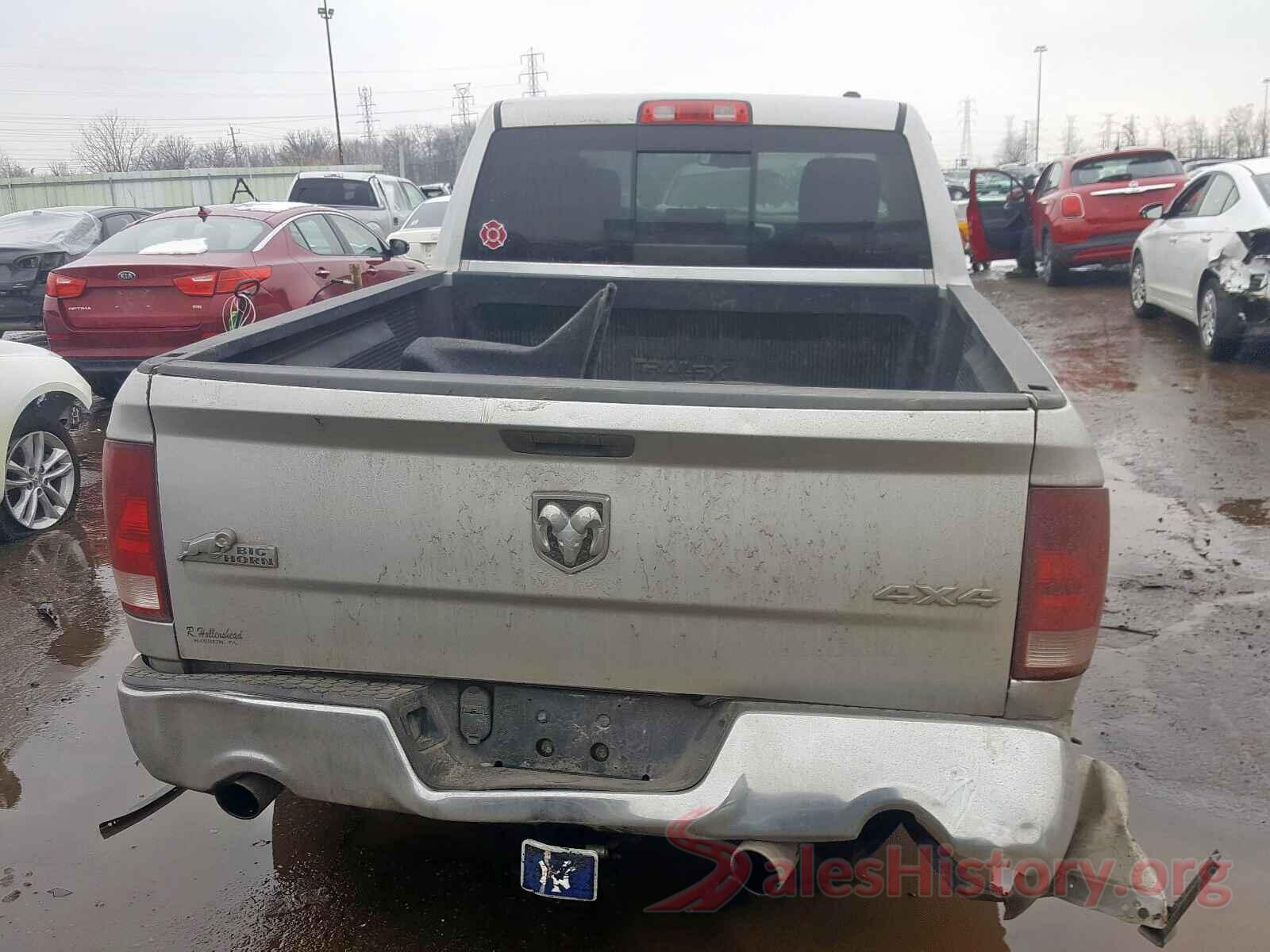 5TFRM5F12JX132744 2011 DODGE RAM 1500