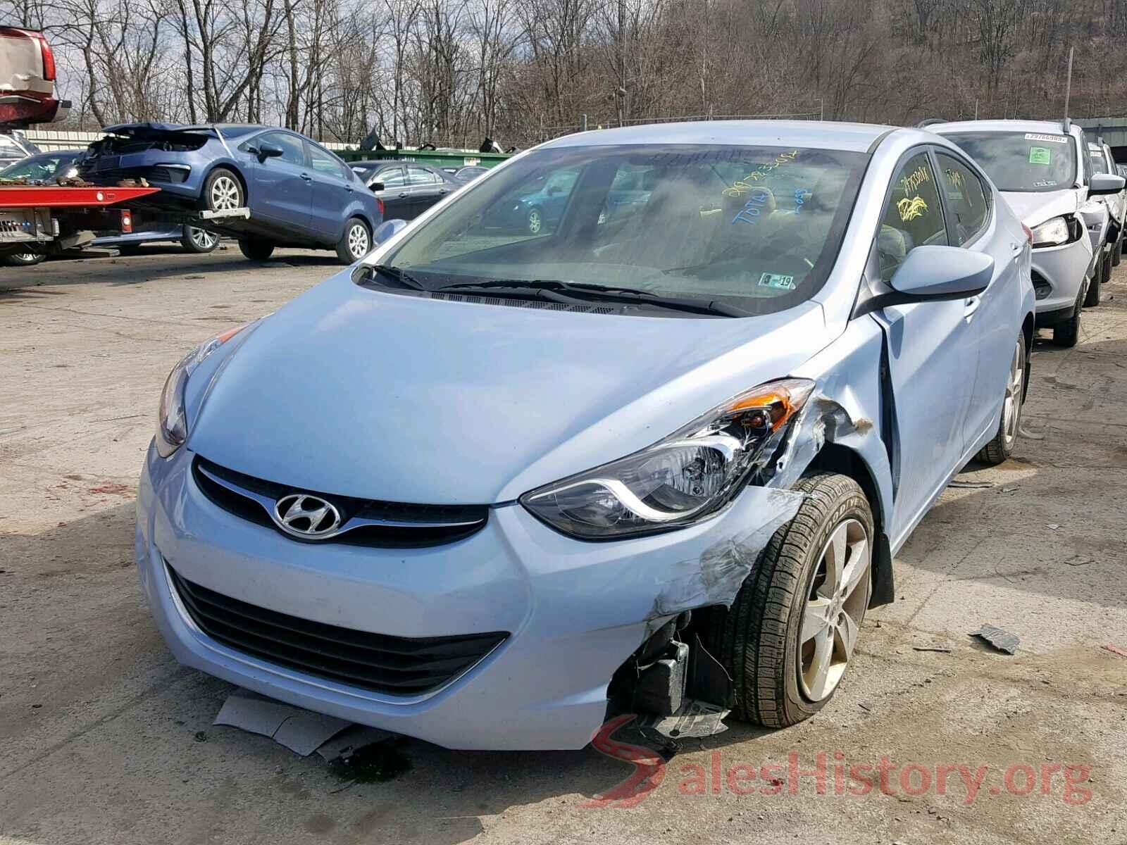 3VV3B7AX4LM121659 2012 HYUNDAI ELANTRA